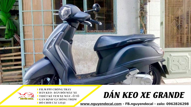 Dán keo xe Grande chống trầy