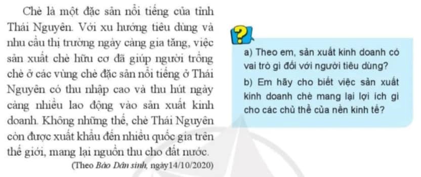 Bài 7. Sản xuất kinh doanh và các mô hình sản xuất kinh doanh - Cánh diều</>