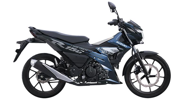 Suzuki-Raider-R150-màu-xanh-đậm-đen