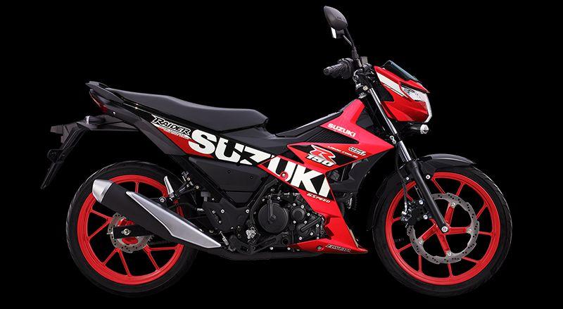 Suzuki-Raider-R150-màu-đỏ-đen-mới