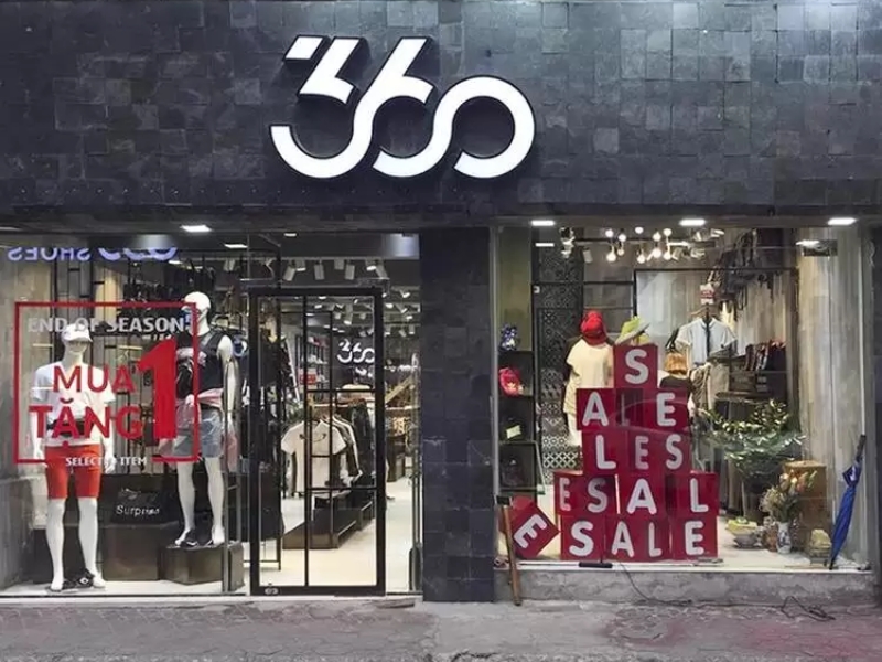 360 Boutique - thương hiệu thời trang nam bình dân