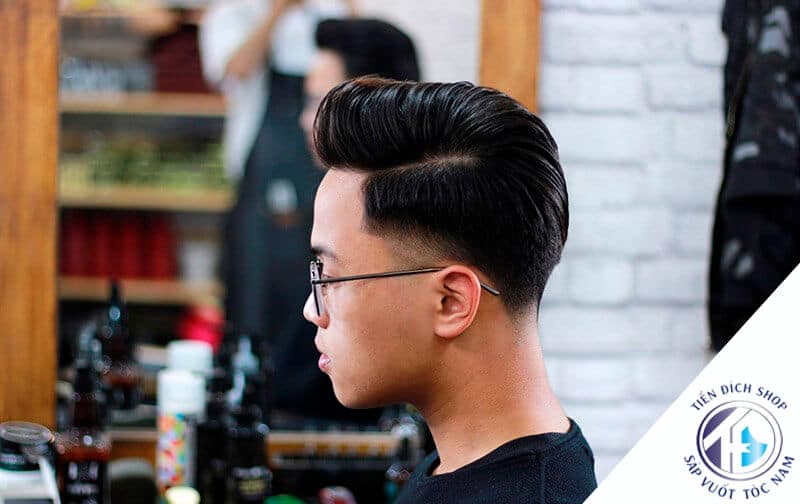 tóc nam đẹp Pompadour