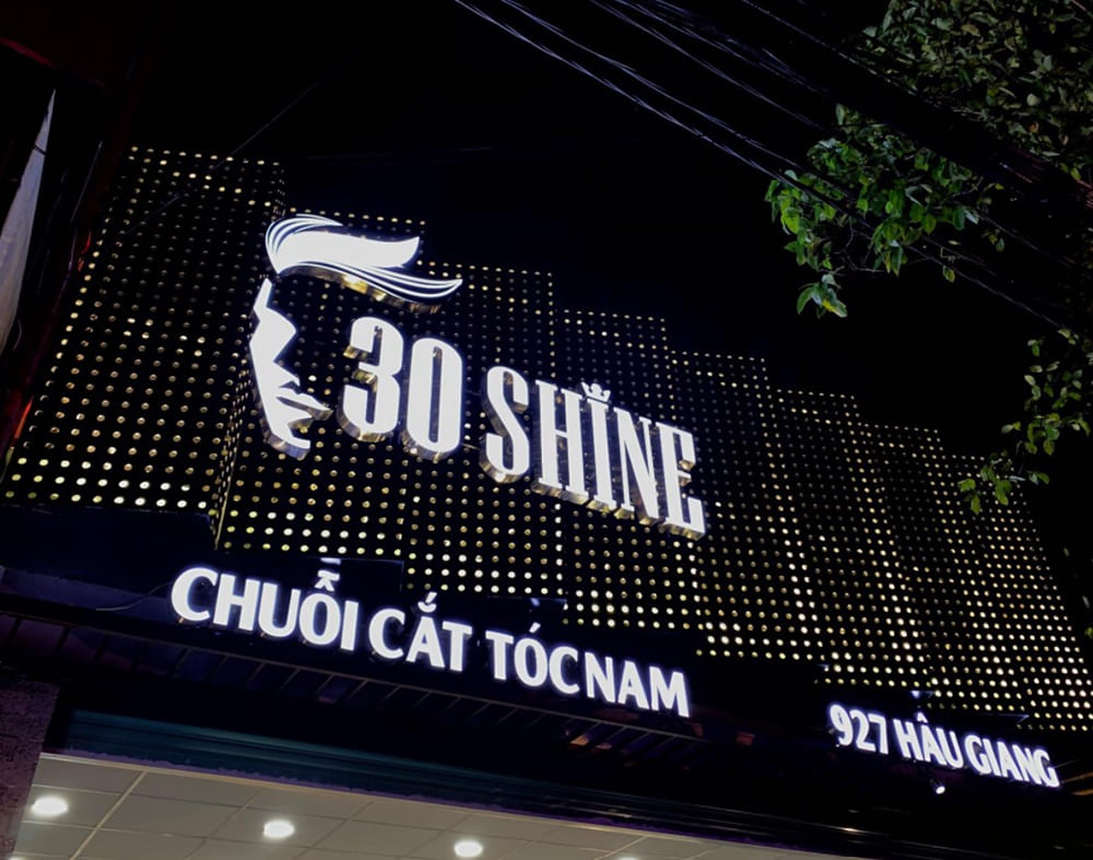 nhuộm tóc tại Hệ thống tóc nam 30Shine