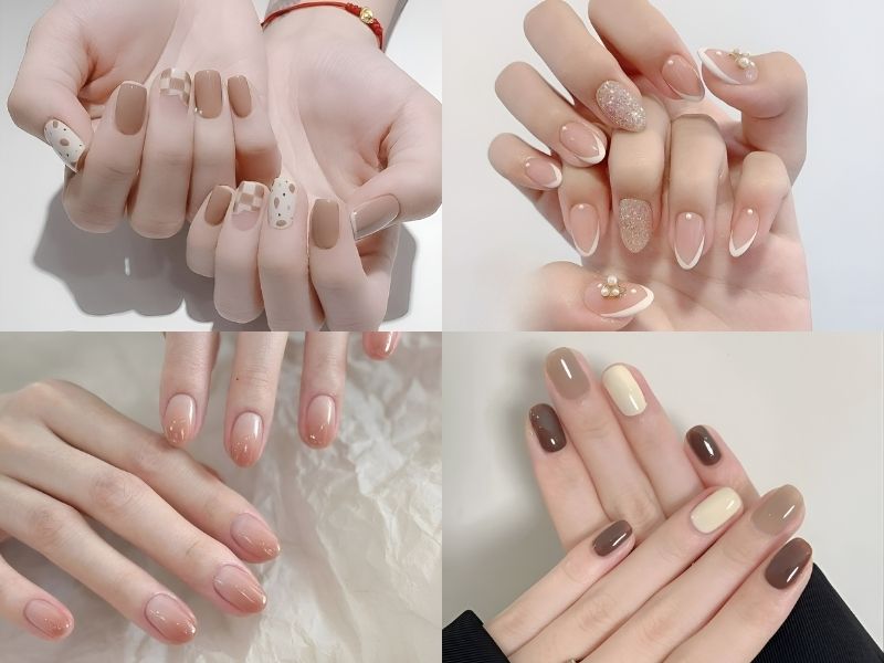 Nail màu nude