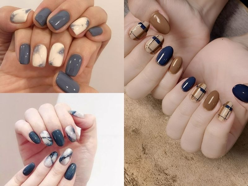 Nail công sở ombre