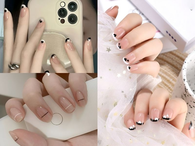 Nail học sinh đơn giản