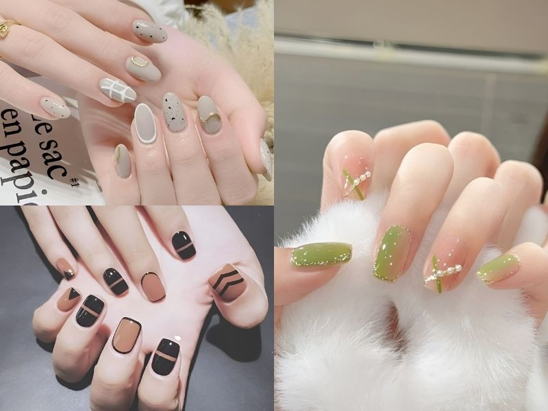 Nail Hàn Quốc đơn giảnm cuốn hút