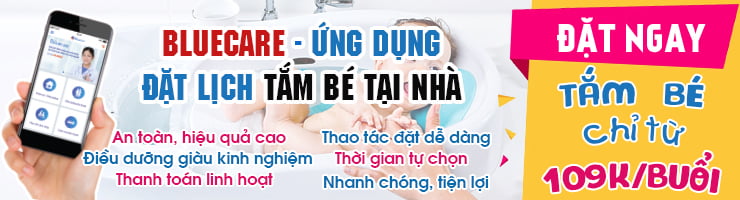 BLUECARE - ỨNG DỤNG ĐẶT LỊCH TẮM BÉ TẠI NHÀ