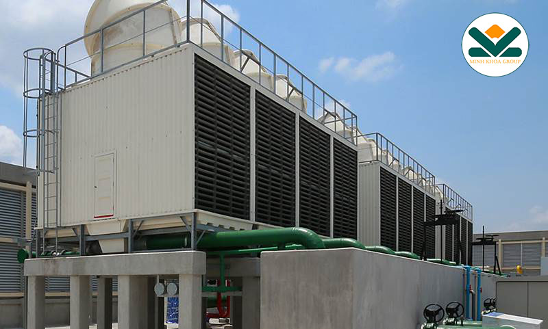 Tháp giải nhiệt, Cooling tower cần hệ thống làm mềm nước để xử lý nước đầu vào