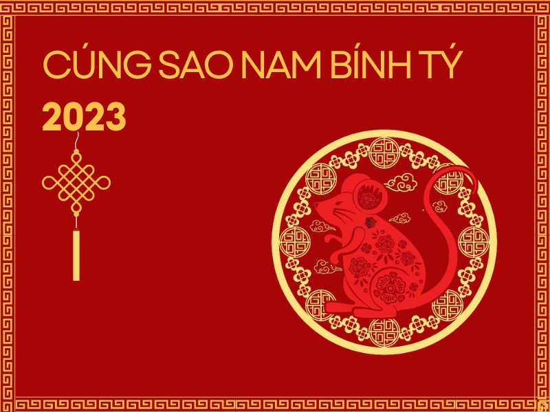 Cúng sao cho nam Bính Tý 1996