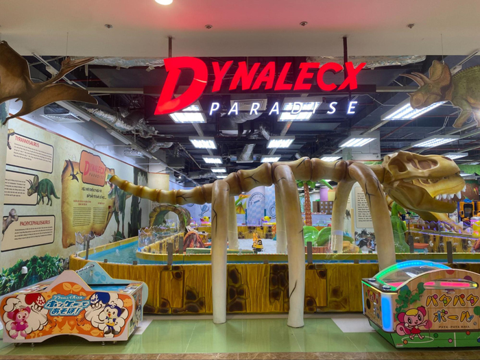 Dynalecx Paradise là thiên đường khảo cổ học dành cho các bé từ 3 đến 12 tuổi 