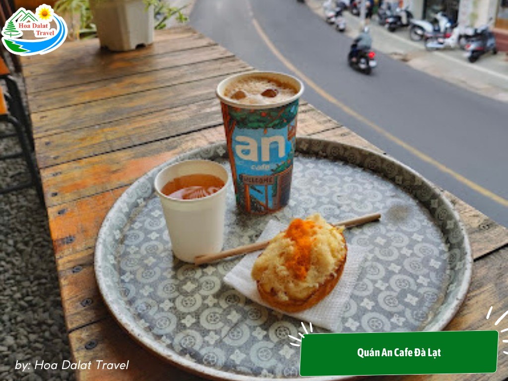 Ăn sáng với bánh ngọt cùng cafe quán An thơm dịu