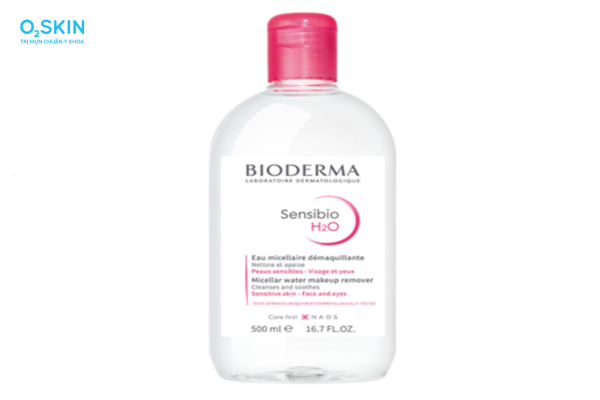 Nước tẩy trang cho da dầu mụn Bioderma Sensibio H2O