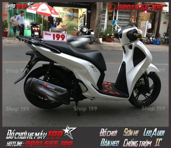 Photo xe SH 125 150 2018 2019 2020 độ ốp pô 300i nhựa ABS phụ tùng độ kiểng cực đẹp giá rẻ tại 199