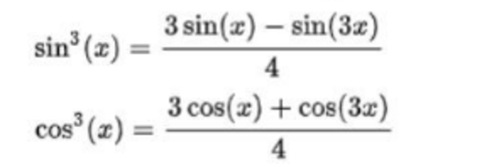 công thức hạ bậc