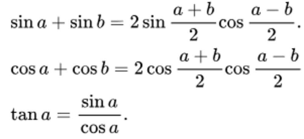 công thức hạ bậc