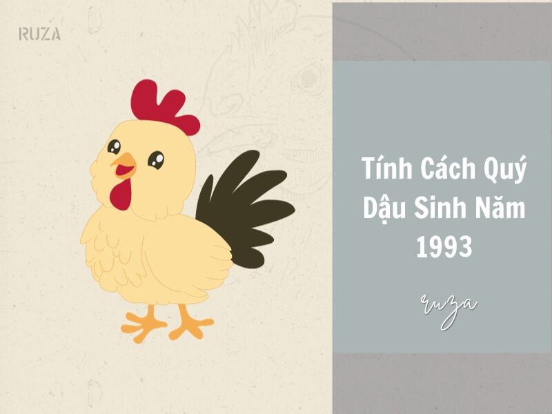 Tính cách của người sinh năm 1993