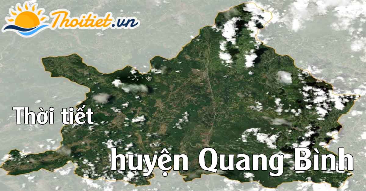 Dự báo thời tiết huyện Quang Bình