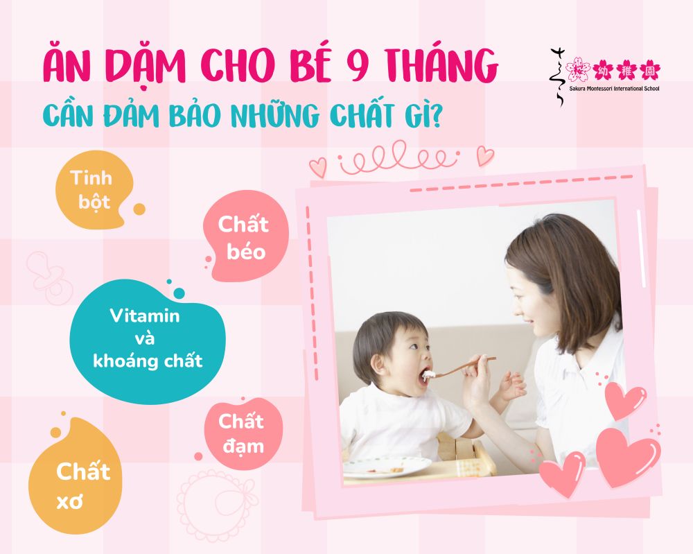 thực đơn cơm nát cho bé 9 tháng