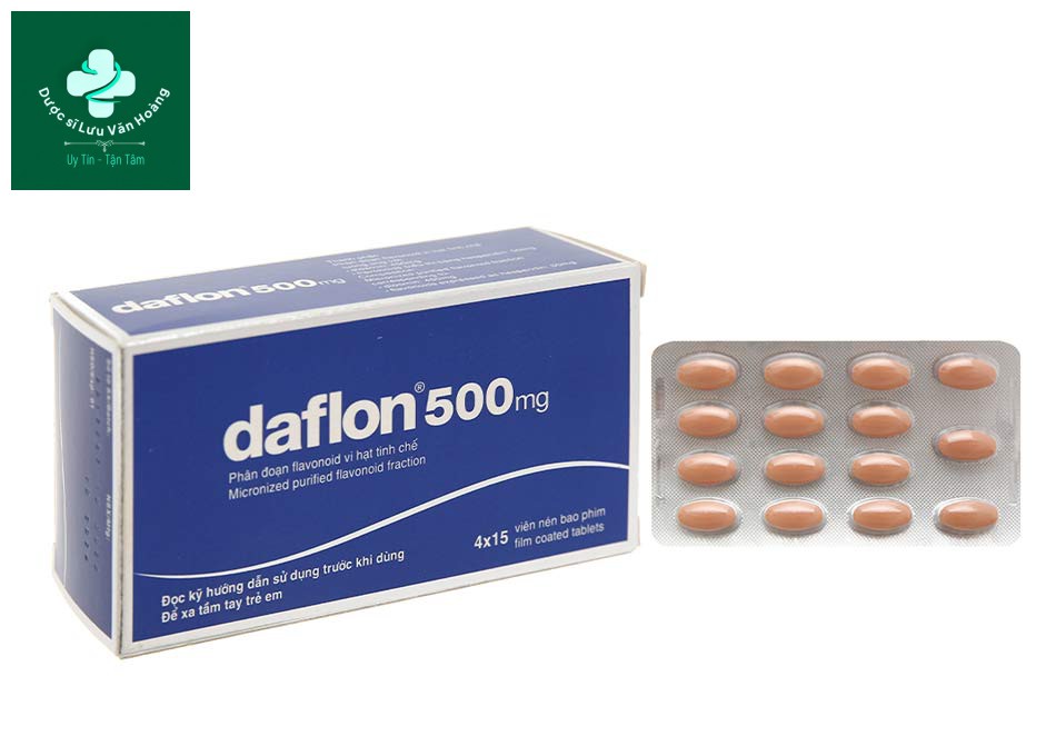 Thuốc Daflon 500mg