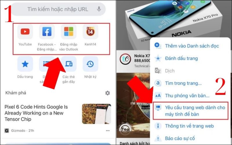 Đầu tiên, bạn cần mở ứng dụng Google Chrome